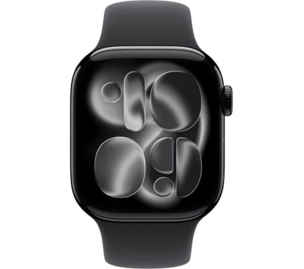 Apple Watch Series 11 Cellular Smartwatch 46mm Jet Black - Image 2