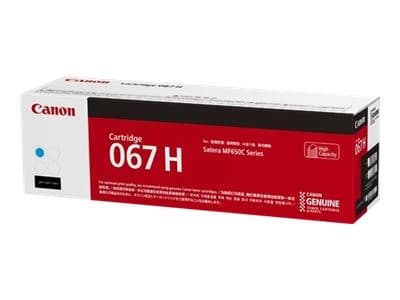 Canon 067 H - high capacity - cyan - original - toner cartridge