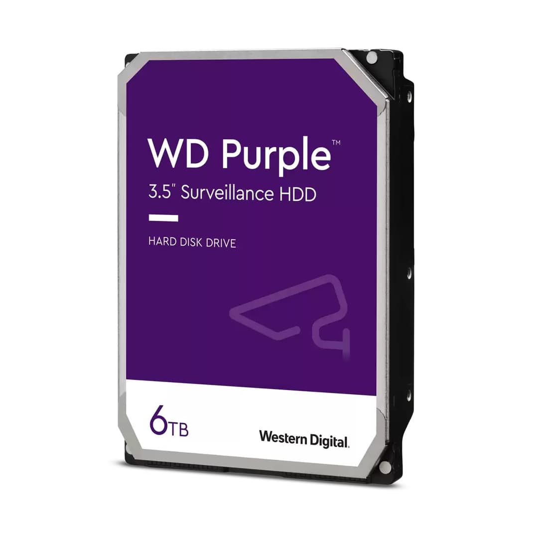 Western Digital Purple WD64PURZ internal hard drive 3.5" 6 TB Serial ATA III - Image 1