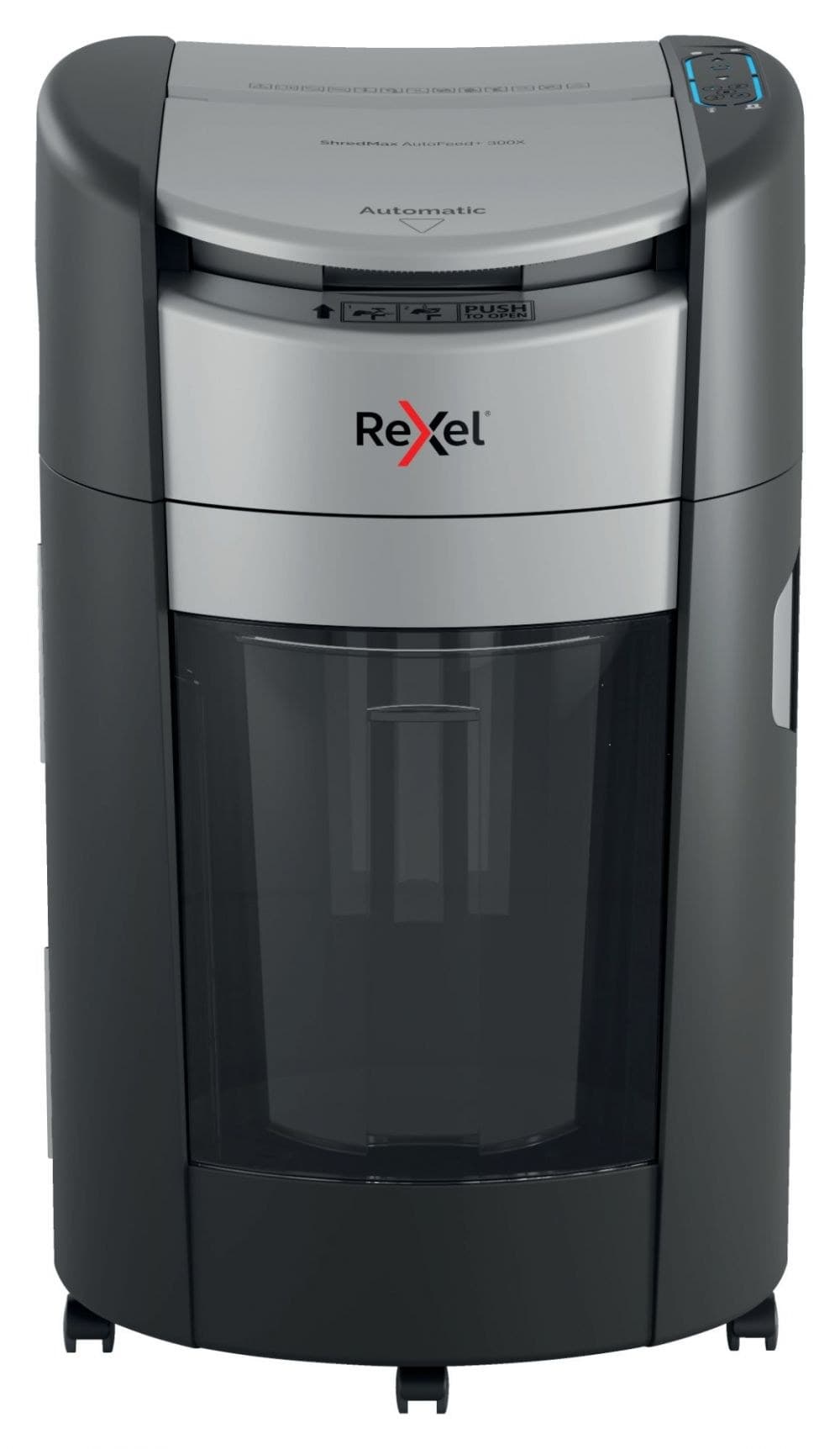 Rexel ShredMax AutoFeed+ 300X P4 Cross Cut Paper Shredder - Image 1