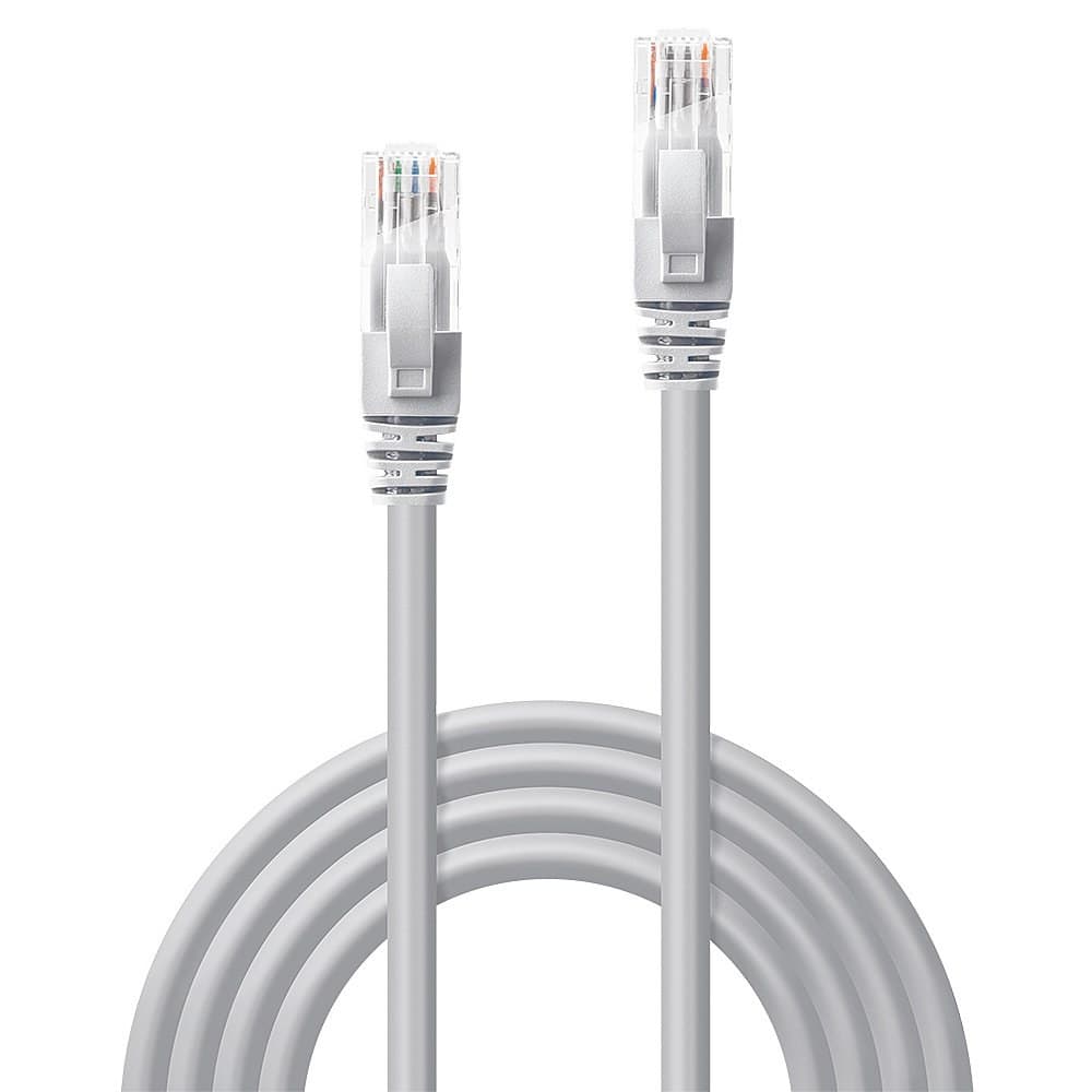 Lindy 0.3m Cat.6 U/UTP Ethernet Cable, Grey - Image 3