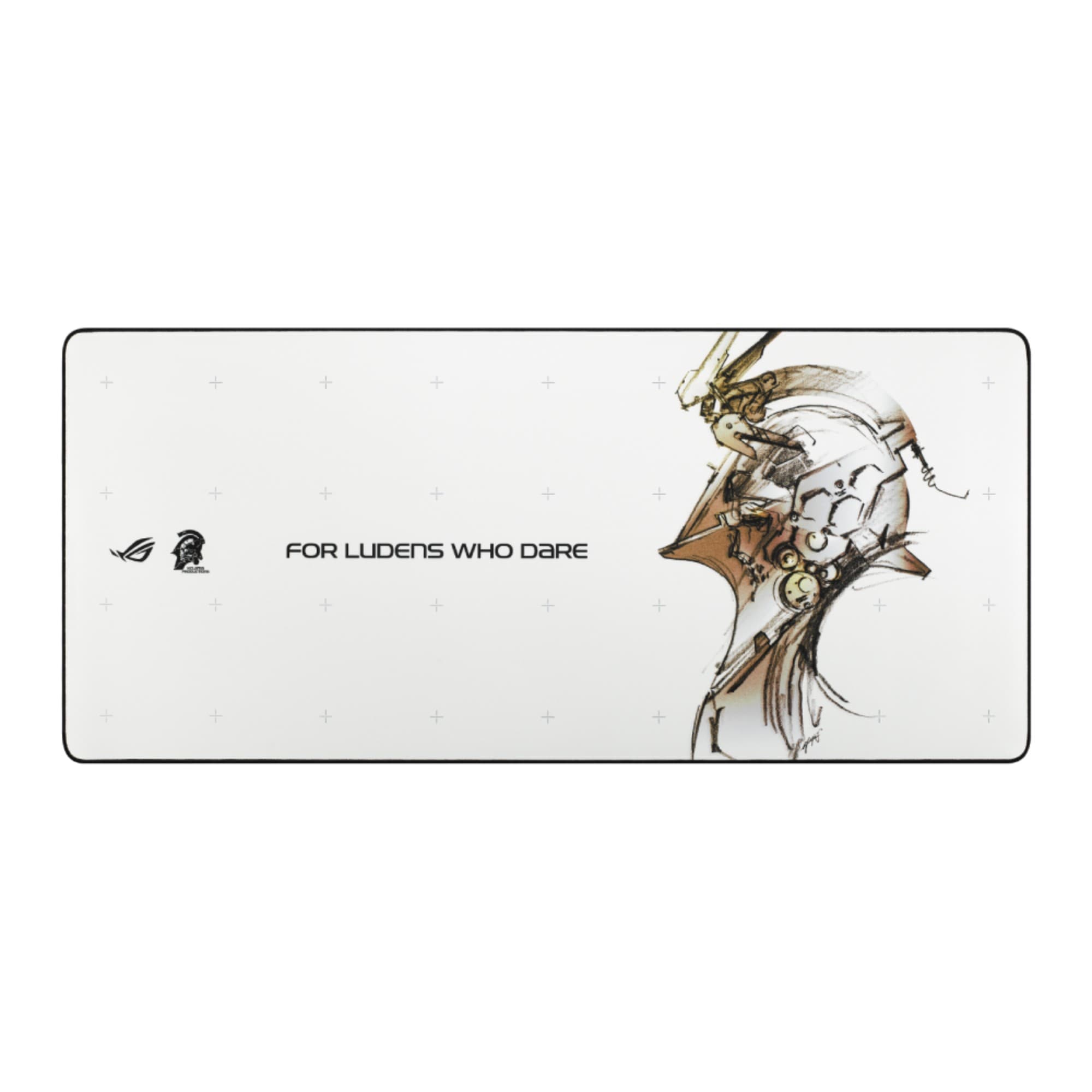 ASUS ROG Scabbard II XXL-KJP Kojima Productions Edition Gaming Mouse Pad 900 x 400 mm - White