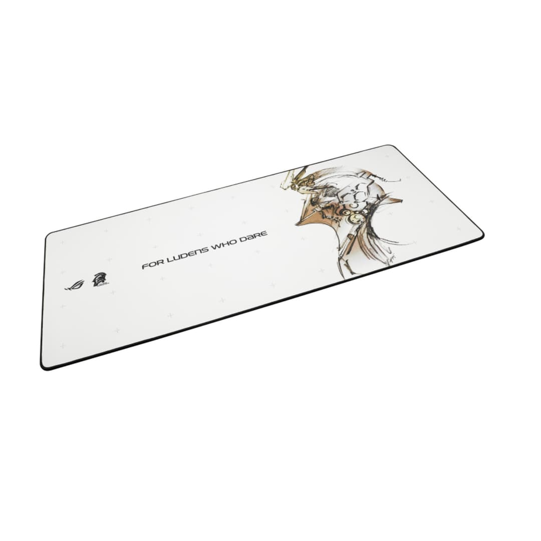 ASUS ROG Scabbard II XXL-KJP Kojima Productions Edition Gaming Mouse Pad 900 x 400 mm - White - Image 3