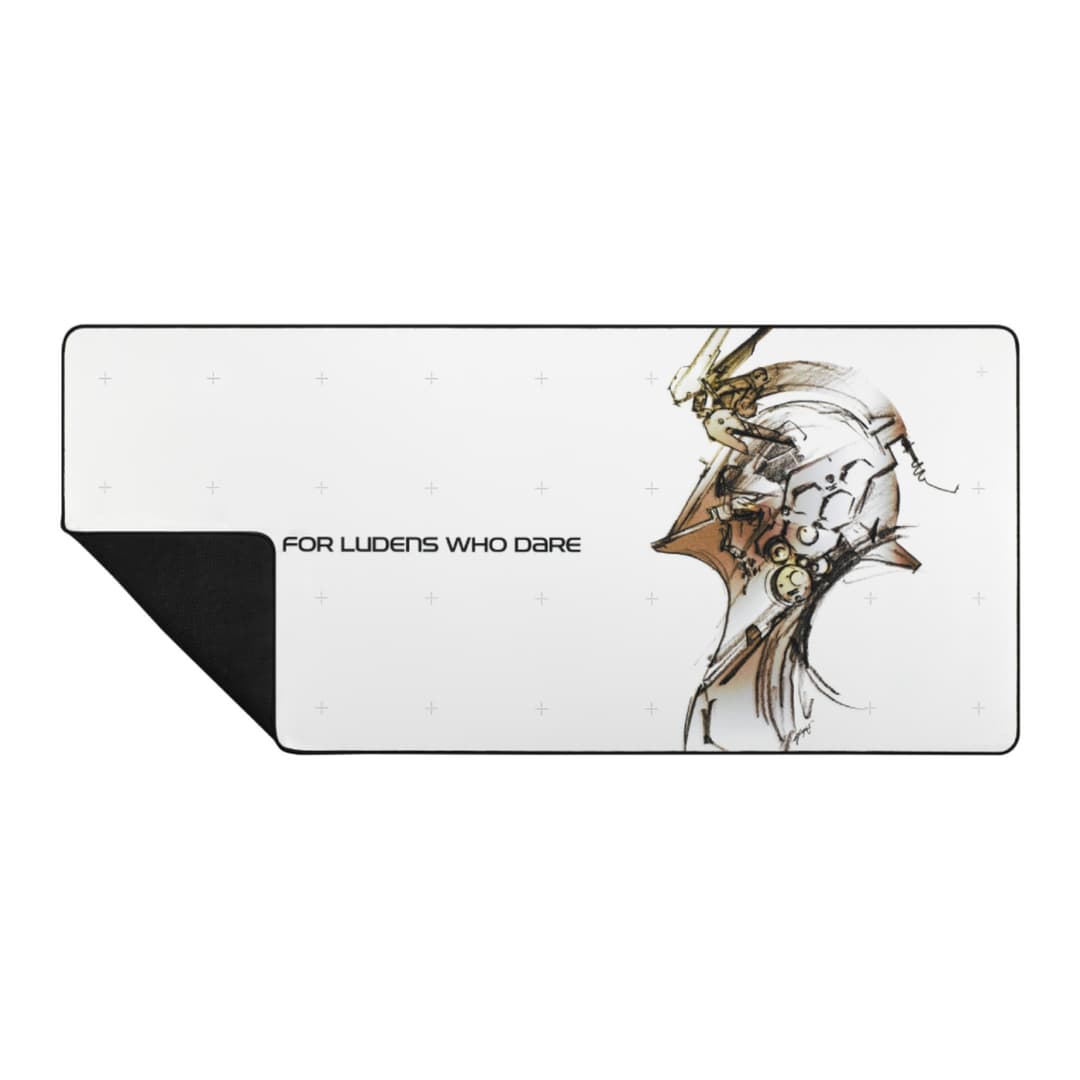 ASUS ROG Scabbard II XXL-KJP Kojima Productions Edition Gaming Mouse Pad 900 x 400 mm - White - Image 5