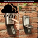 Master Lock Push Button Combination Key Safe thumbnail 3