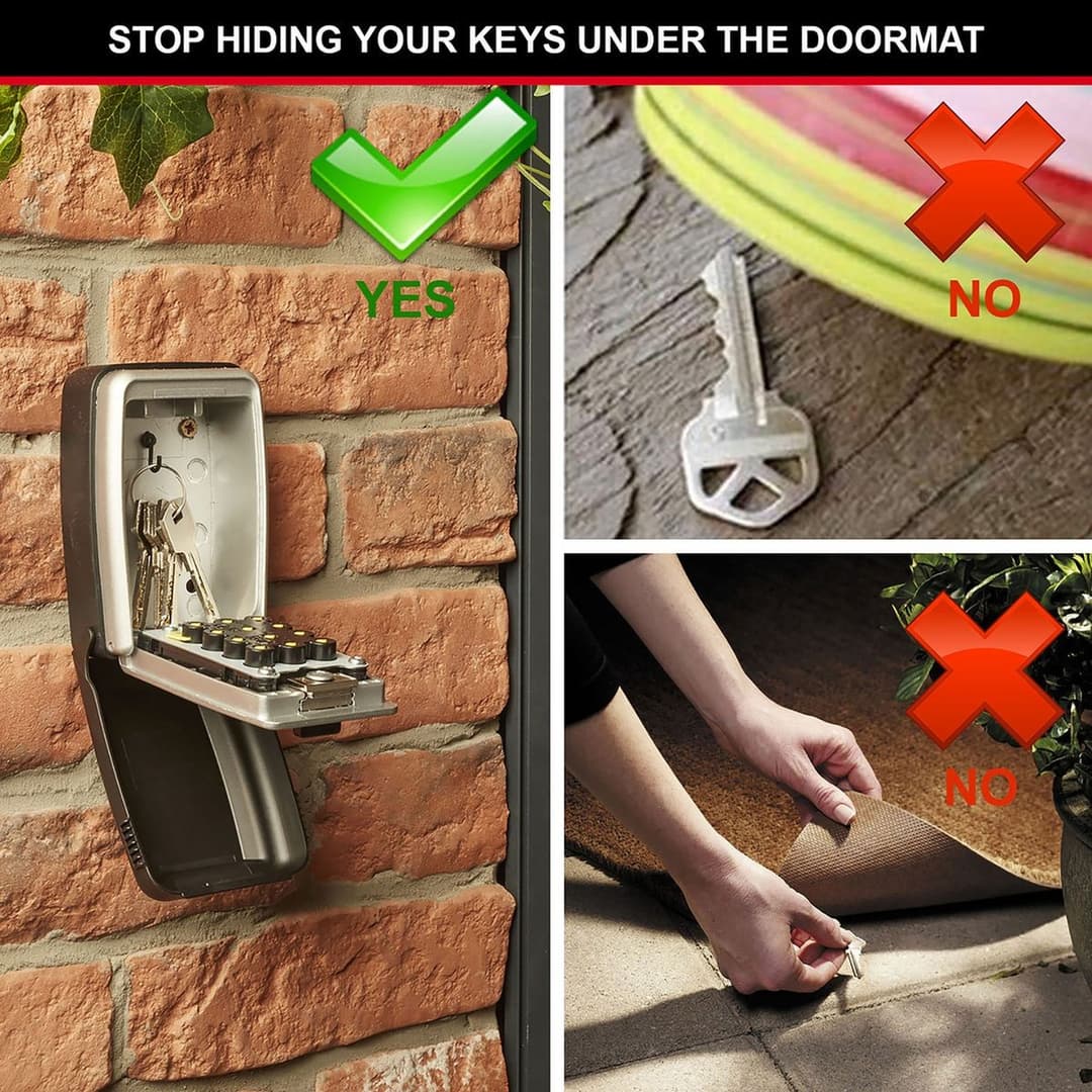 Master Lock Push Button Combination Key Safe - Image 7