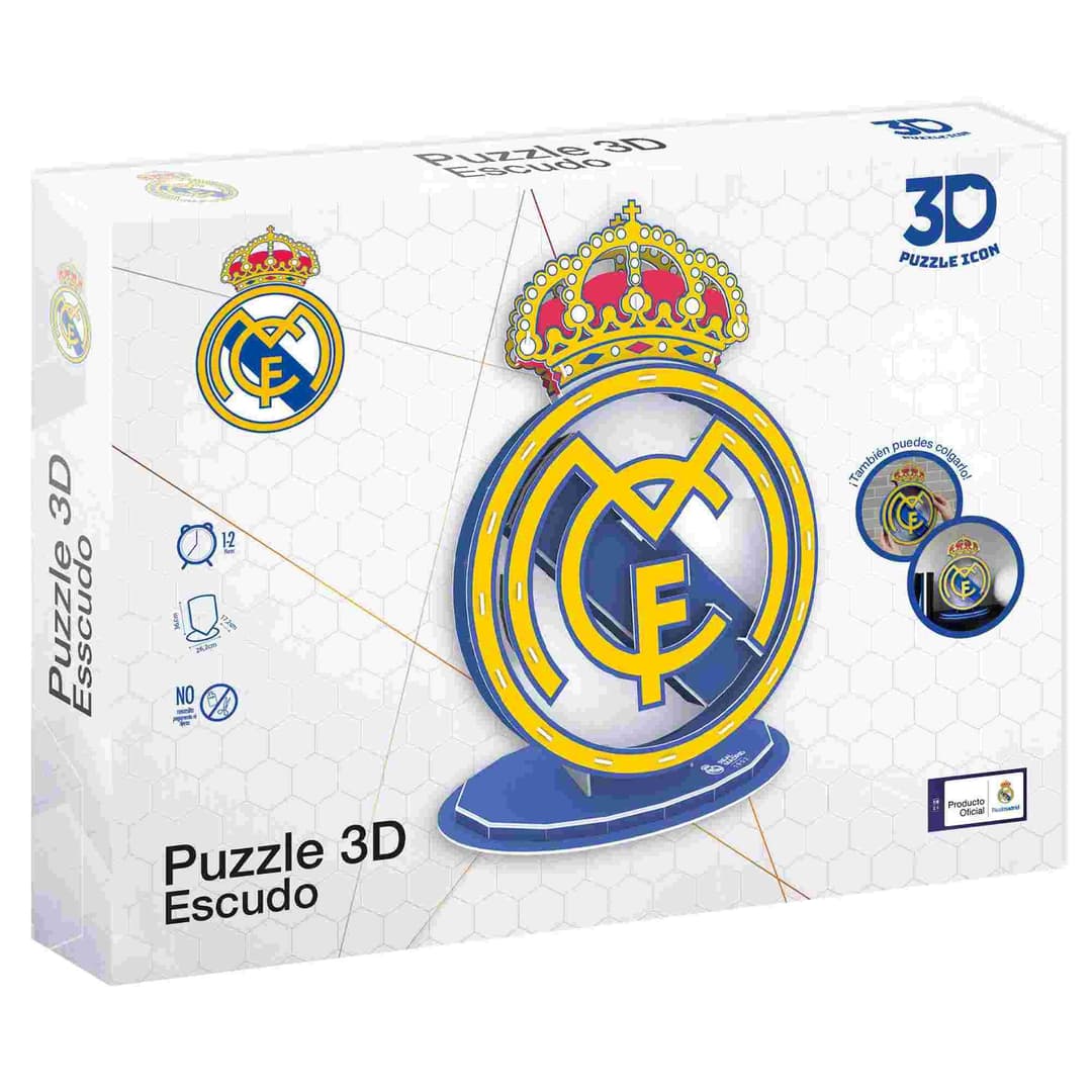 Real Madrid Crest 3D Puzzle 23 Pieces - Image 5