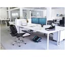 FELLOWES Platinum Series Dual Arm Full Motion 40" Monitor Desk Mount thumbnail 4