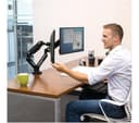FELLOWES Platinum Series Dual Arm Full Motion 40" Monitor Desk Mount thumbnail 7
