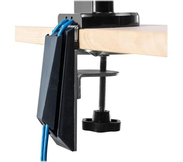 FELLOWES Platinum Series Dual Arm Full Motion 40" Monitor Desk Mount - Image 10