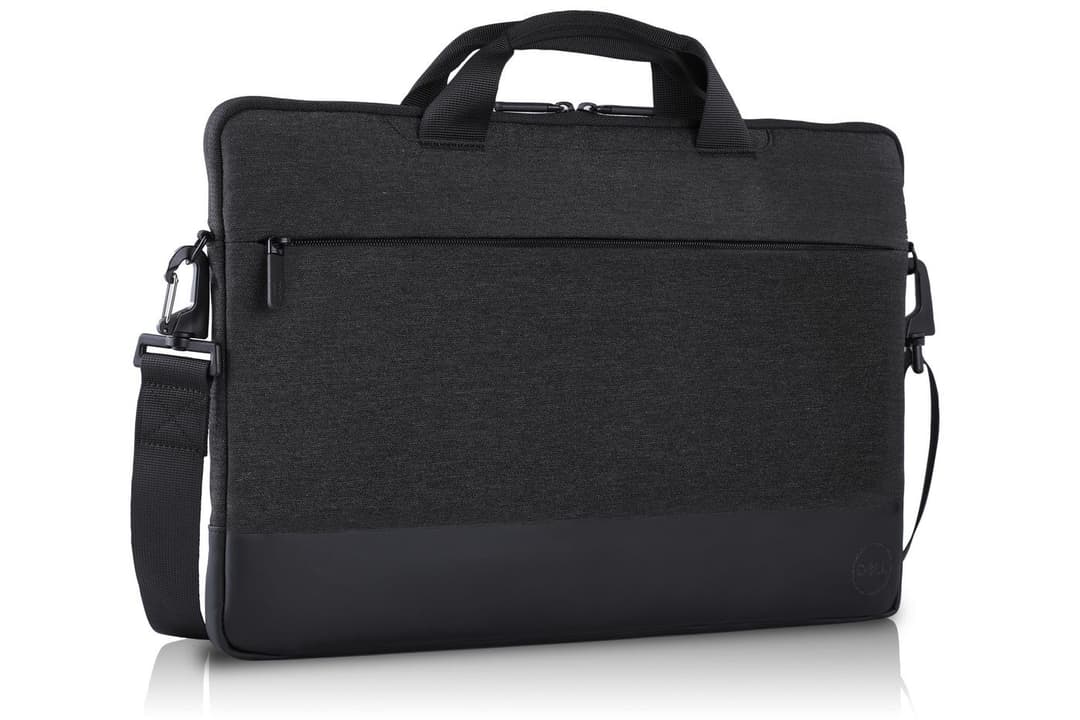 Dell 460-BCFJ Professional Sleeve 15 Laptop Sleeve with Shoulder Strap, 15", Heather Grey - Image 1