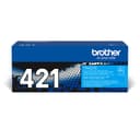 Brother TN-421C Original Toner Cartridge - Cyan, 1 Pack, 1,800 Pages thumbnail 1