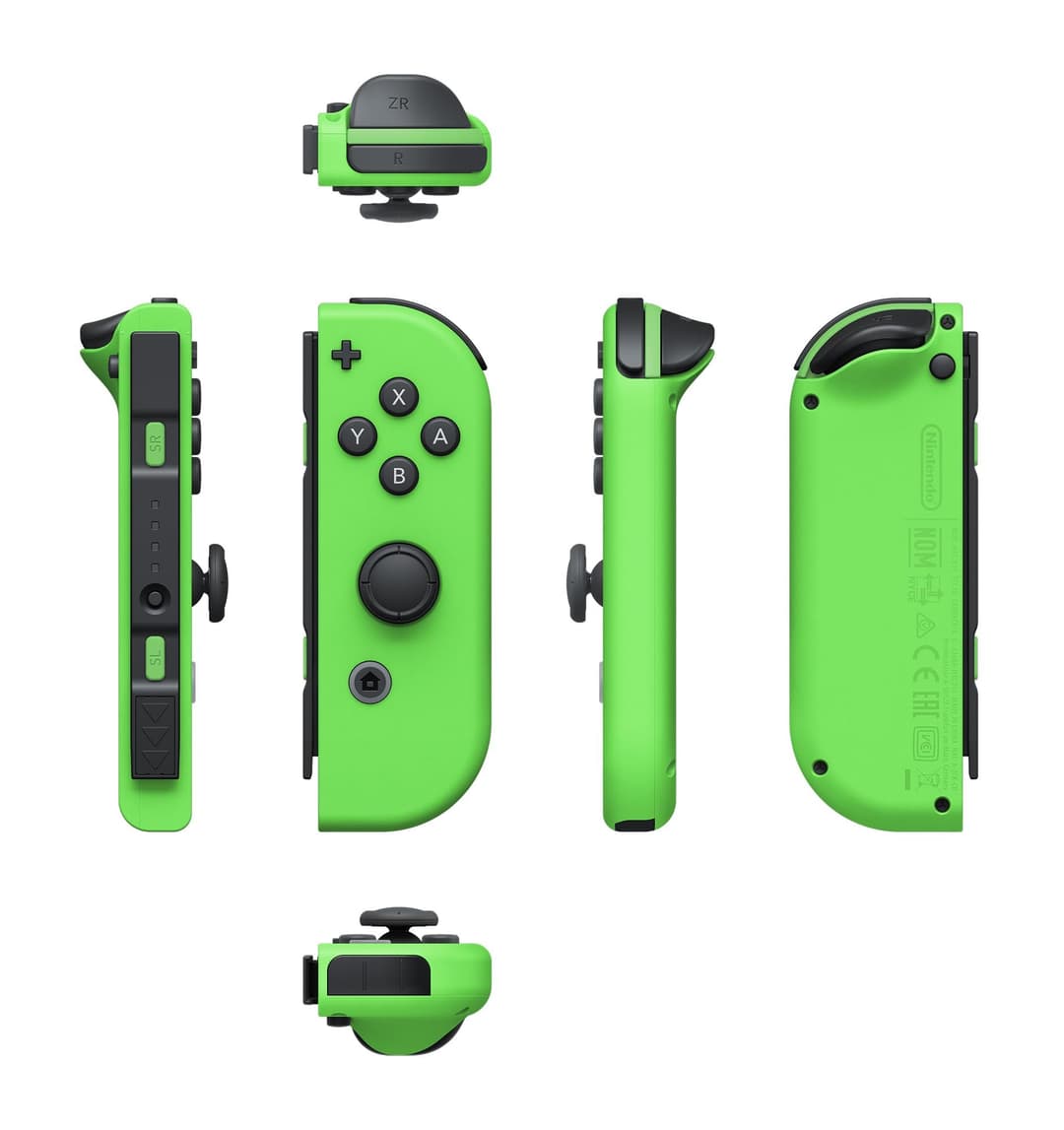 Nintendo Joy-Con (L/R) Controller for Nintendo Switch - Neon Pink/Neon Green - Image 5
