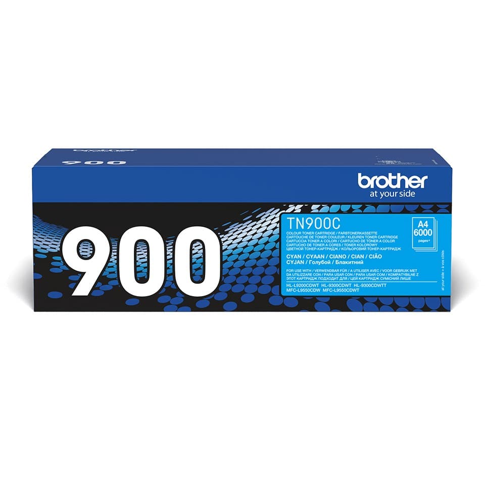 Brother TN-900C Super High Yield toner cartridge 1 pc(s) Original Cyan 6000 pages - Image 1