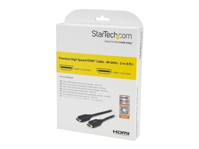 StarTech HDMI 2.0 Cable 2m Black - Image 5