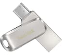 SanDisk Ultra Dual Drive Luxe USB Type-C & USB Type-A 3.2 Gen 1 Flash Drive - 64 GB, Silver thumbnail 2