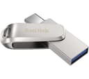 SanDisk Ultra Dual Drive Luxe USB Type-C & USB Type-A 3.2 Gen 1 Flash Drive - 64 GB, Silver thumbnail 3
