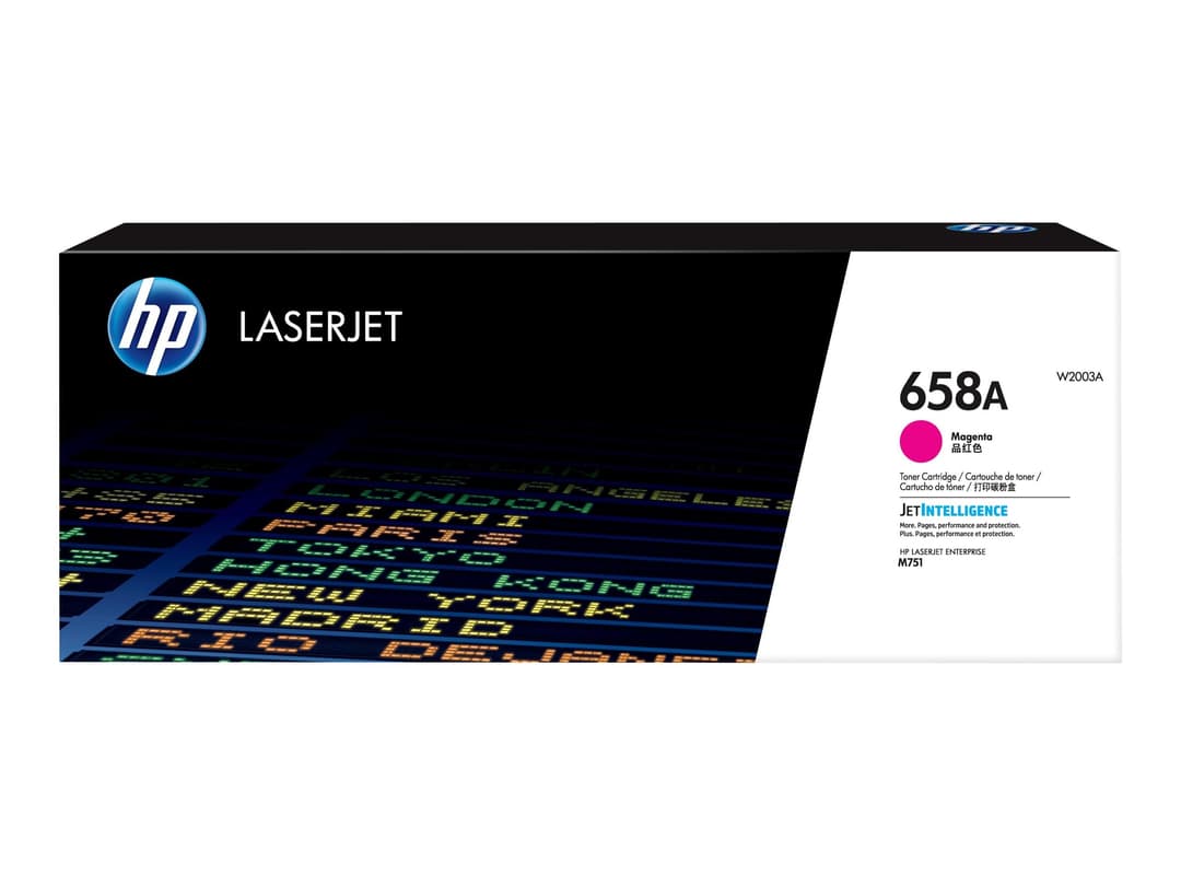 HP 658A - magenta - original - LaserJet - toner cartridge (W2003A) - Image 1