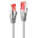 Lindy 0.3m Cat.6 S/FTP Network Cable, Grey thumbnail 1