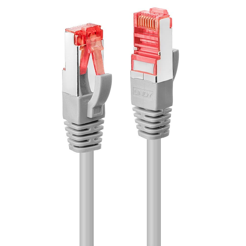 Lindy 0.3m Cat.6 S/FTP Network Cable, Grey
