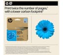 HP 937e EvoMore Cyan Ink Cartridge thumbnail 4