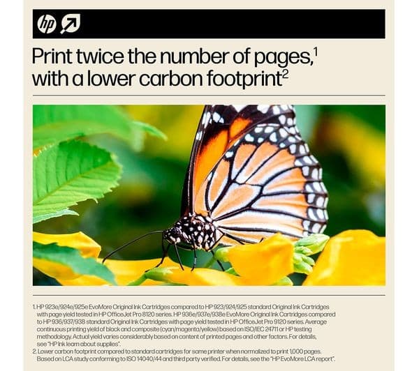 HP 937e EvoMore Cyan Ink Cartridge - Image 5