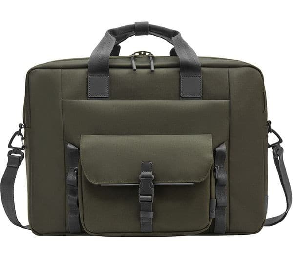 HP Modular 15.6" Laptop Bag with Sleeve & Pouch Grey & Green