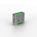 Lindy USB-A Port Blocker Extra Lock Pack (10x Locks, No Key) - Green thumbnail 3