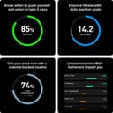 WHOOP Life MG Health & Fitness Tracker with ECG 12-Month Membership 14-Day Battery Obsidian/Titanium thumbnail 7