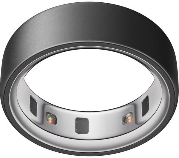 Oura Ring 4 Stealth Smart Ring Size 13 Sleep Heart Rate and Fitness Tracker - Image 1