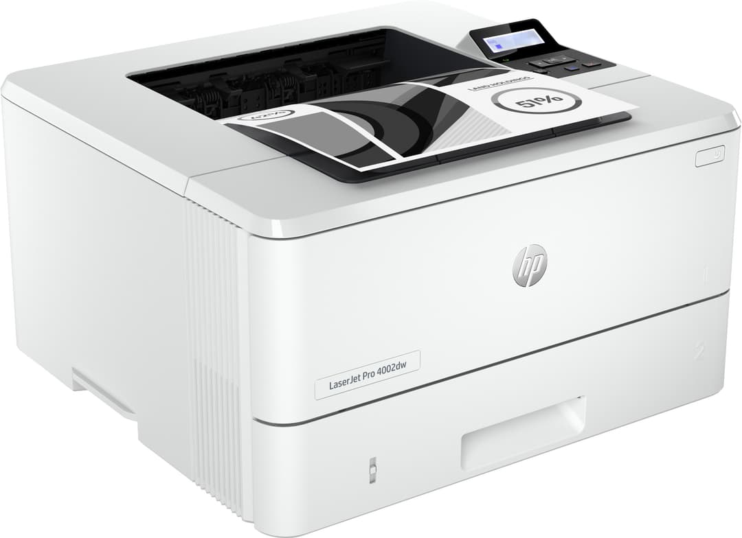 HP LaserJet Pro 4002dw 1200 x 1200 DPI A4 Wireless Laser Printer - White - Image 3