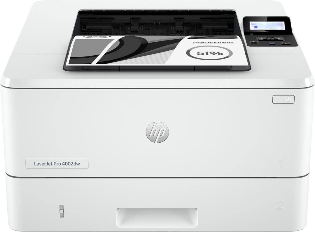 HP LaserJet Pro 4002dw 1200 x 1200 DPI A4 Wireless Laser Printer - White - Image 4