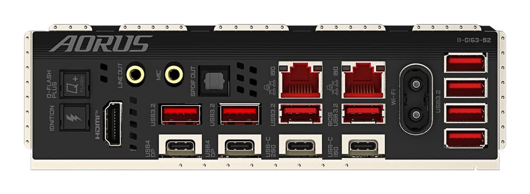 GIGABYTE X870E AORUS XTREME X3D AI TOP Motherboard - Supports AMD Ryzen 9000 Series CPUs, 24+2+2 phases VRM, up to 9000MHz DDR5 (OC), 2xPCIe 5.0 M.2 + 3xPCIe 4.0 M.2, WI-FI 7, 10GbE LAN, USB 4 - Image 6