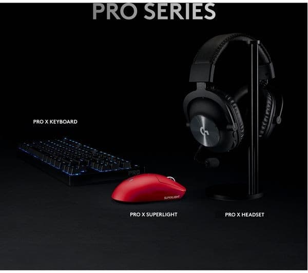 Logitech G PRO X Superlight Wireless Gaming Mouse - Red - Image 8