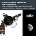 Celestron LCM 114 Computerised Newtonian Reflector Telescope 31150 - Silver thumbnail 5