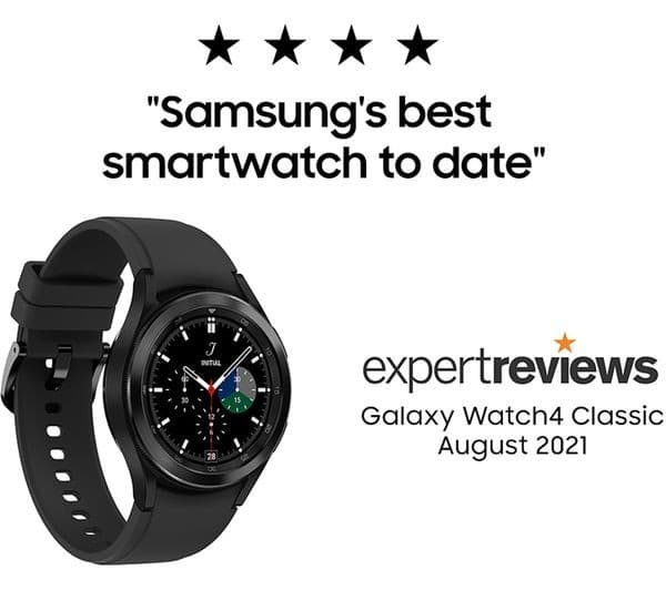 SAMSUNG Galaxy Watch4 Classic BT with Bixby & Google Assistant - Black, 42 mm - Image 3
