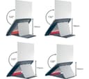 Leitz Ergo Cosy Adjustable Laptop Stand - Velvet Grey thumbnail 5