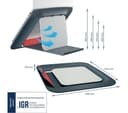 Leitz Ergo Cosy Adjustable Laptop Stand - Velvet Grey thumbnail 7