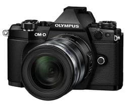 Olympus OM-D E-M5 Mark II Mirrorless Camera with M.Zuiko 12-50mm f/3.5-6.3 Lens - Black