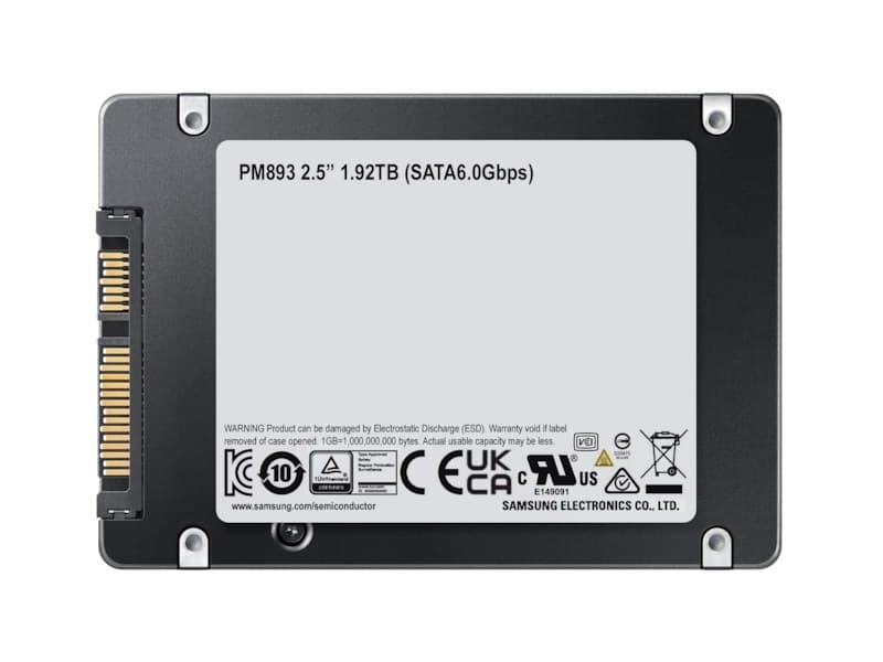 Samsung PM893 2.5" 480 GB Serial ATA III V-NAND TLC Enterprise SSD - Image 5