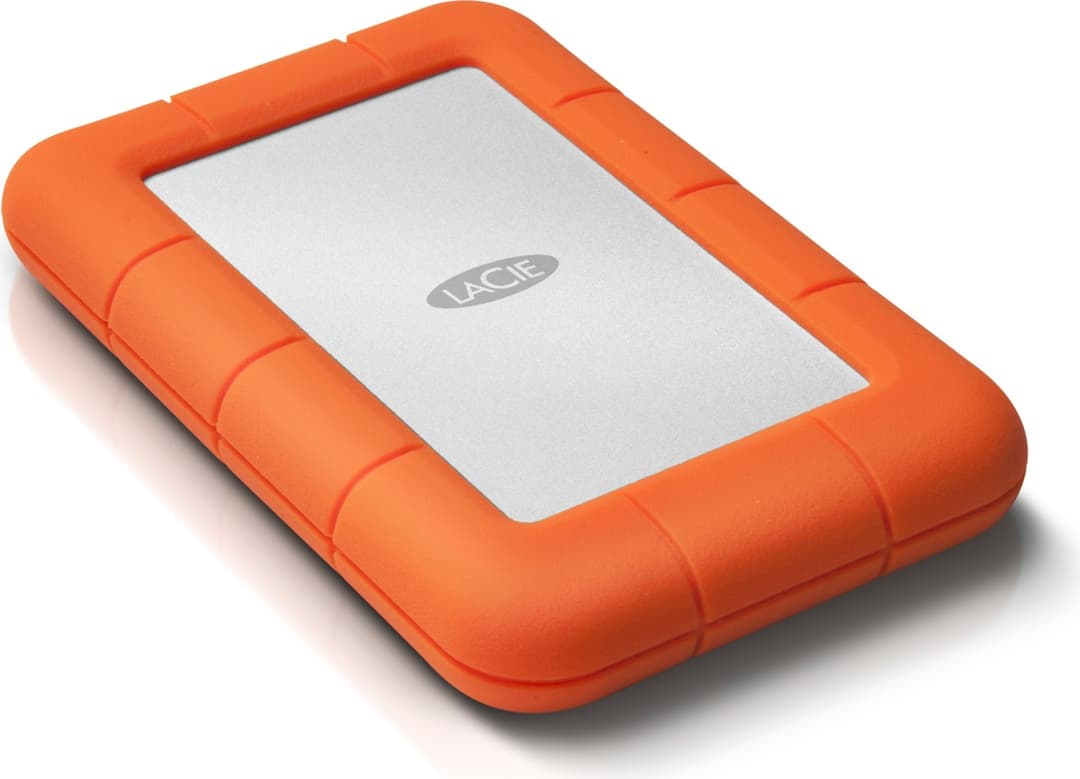 LaCie Rugged Mini 5TB Portable External Hard Drive USB 3.0 - Orange - Image 2