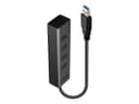 Lindy 4 Port USB 3.0 Hub Grey thumbnail 1