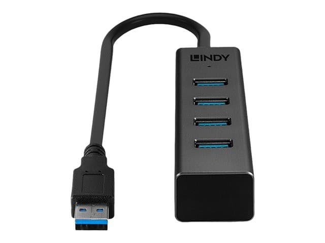 Lindy 4 Port USB 3.0 Hub Grey - Image 4