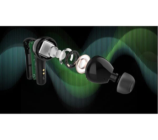 BELKIN SoundForm Motion True Wireless Bluetooth Earbuds with Wireless Charging Case (AUC010) - Black - Image 7