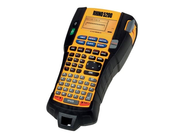 DYMO Rhino 5200 Hard Case Kit - Industrial Label Maker - B/W Thermal Transfer - 19mm Max Label Width