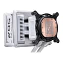 ASUS ROG Ryuo IV SLC 360 ARGB AIO Liquid CPU Cooler with AMOLED Display - White Edition thumbnail 3