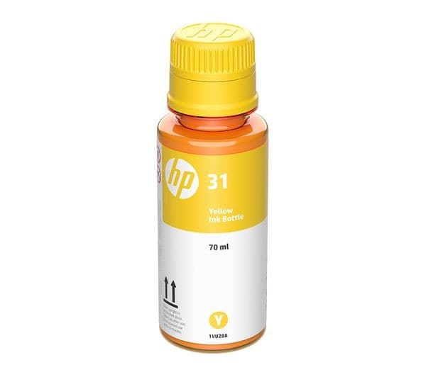 HP 31 Original Yellow Ink Bottle 70ml (1VU28AE) - Image 10