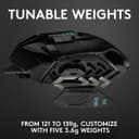 Logitech G502 Hero Wired Gaming Mouse - Black thumbnail 4