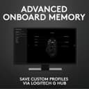 Logitech G502 Hero Wired Gaming Mouse - Black thumbnail 8
