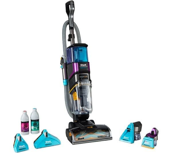 SHARK CarpetXpert HairPro Pet with StainStriker EX300UK Upright Carpet Cleaner - Silver & Fuchsia - Image 1